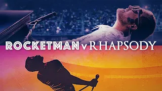 Rocketman vs Bohemian Rhapsody (AKA Musical biopic Fantasy vs Reality)