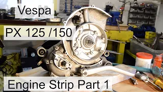 Vespa PX Engine Strip