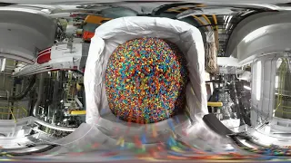 How M&Ms Are Made: Exclusive 360° Candy Fory Tour | Food Network