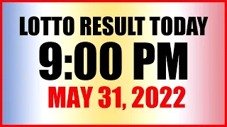 Lotto Result Today 9pm Draw May 31 2022 Swertres Ez2 Pcso