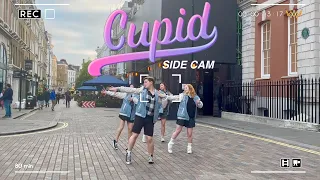 [KPOP IN PUBLIC SIDE CAM] Fifty Fifty (피프티피프티) - 'Cupid’ Dance Cover| LONDON [UJJN]