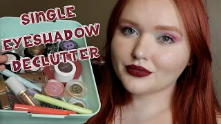 Single Eyeshadow Collection + Declutter | AllyBrianne