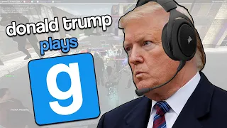 Donald Trump Plays Garry's Mod (DarkRP Voice Trolling)