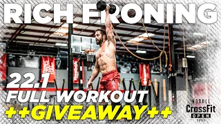 RICH FRONING 22.1 CrossFit Open Workout *GIVEAWAY*