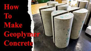 ＃009 How to make geopolymer concrete.  It was used to build the pyramids in Egypt.