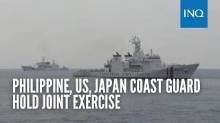 Philippine, US, Japan coast guard hold joint exercise