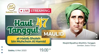 🔴LIVE MAULID HAUL TANGGUL Ke-47 al-Habib Sholeh bin Muchsin Al Hamid, 06 Mei 2023 | Nabawi TV