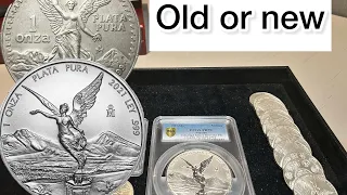 Mexican Silver LIBERTAD (the type 1)