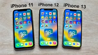 iOS 16🔥 iPhone 11 vs iPhone 12 vs iPhone 13 Ultimate Speed Test | SURPRISING RESULTS!😍 (HINDI)