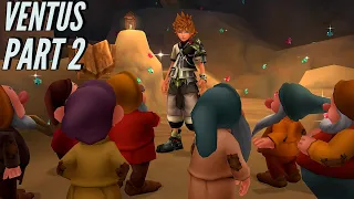 KINGDOM HEARTS BIRTH BY SLEEP VENTUS Walkthrough Gameplay Part 2 - Dwarf Woodlands