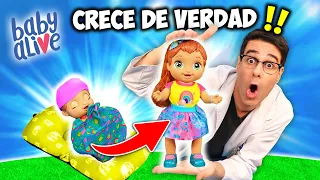 ABRO EL JUGUETE BEBÉ QUE CRECE DE VERDAD! ¿Qué Hay Dentro de Baby Alive Baby Grows Up?