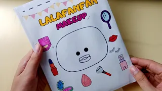 [🌈paperdiy🌈]Random⁉️Lalafanfan Duck make up💄Wednesday makeup| 메이크업 페이퍼 게임 Asmr