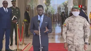🛑Le discours responsable de Diomaye face à Assimi Goita: « J’ai compris la position malienne… »