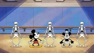 Mickey and Skeleton Dance - The Wonderful World Of Mickey Mouse - Steaboat Billy