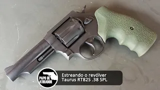 Estreando o revólver Taurus RT82S .38 SPL