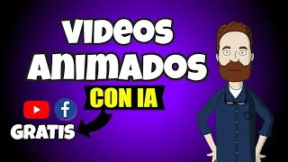 Como Crear Videos Animados con IA Para MONETIZAR Youtube/Facebook 👾 Tutorial GRATIS paso a paso