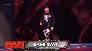 17.03.20 RAW Sami Zayn, Mick Foley and Stephanie McMahon Segment