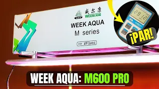 ¡De lo mejor en Iluminación! Week Aqua M600 PRO REVIEW COMPLETA (Incluye medición de PAR/PPFD)