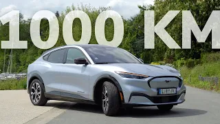 1000 Km en Mustang Mach E 2023 : Un coup de coeur inattendu ! - Marty