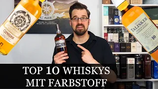 Top 10 Whiskys mit Farbstoff/ Zuckerkulör/ Whisky Wissen / Whisky FAQs / Whisky Grundlagen