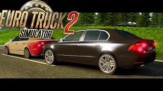 Гонки на Skoda Superb ІІ  - Euro Truck Simulator 2 Multiplayer