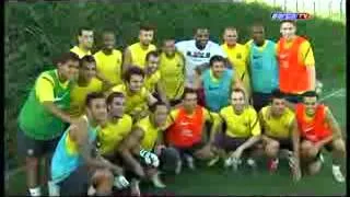 Lebron James visit FC BARCELONA player