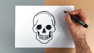 Comment dessiner un crâne ?