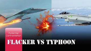 Can The European Typhoon Be Able To Confront The Russian Su-27?