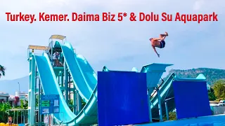 Turkey. Kemer. Daima Biz 5* Hotel & Dolu Su Aquapark. august 2020. video: Alex Kornyshev
