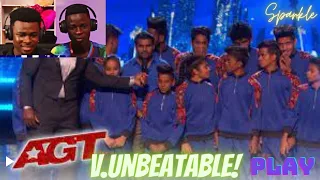 V. Unbeatable Dance REACTION!! GOLDEN BUZZER - America's Got Talent 2019