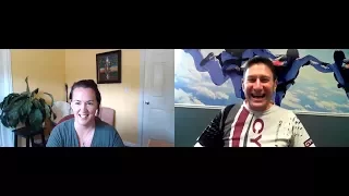 Casual Chat LIVE   Part Two Transcending Fear Discussion   with Brian Germain and Pamela Aaralyn