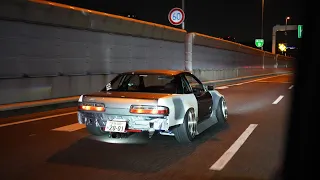 Tokyo Car Meet Shut Down By Police | Saturday Night on the Wangan