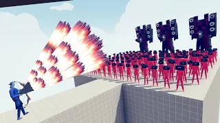 100x SPEAKERMAN + 3X GIANT SPEAKERMAN vs EVERY GOD - TABS / Totally Accurate Battle Simulator!