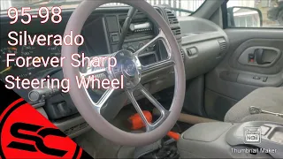 95-98 Chevy C/K Silverado Forever Sharp Steering Wheel Install