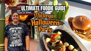 ULTIMATE FOODIE GUIDE: MICKEY’S NOT SO SCARY HALLOWEEN PARTY 2023