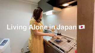 Daily Life Living in Japan| Cooking Japanese inspired recipe| Grocery Shopping after Work