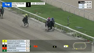 Gulfstream Park Carrera 1 - 23 de Julio 203