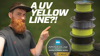 Nash Tackle's NEW Mainlines (including a UV-YELLOW one!)