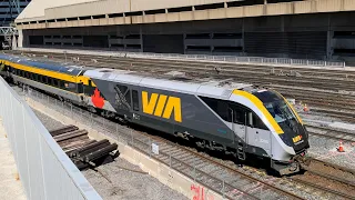 Lots to See! GO Transit-VIA Rail-Union Pearson Express Compilation at Toronto's Union Station.