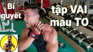 Bí quyết tập VAI TO | HLV Thể Hình Cá Nhân Ryan Long Fitness