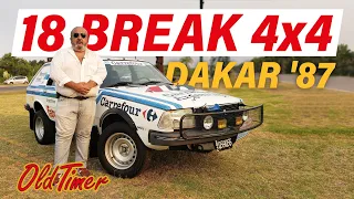 DAKAR 1987 - Renault 18 GTXII 4x4 a 35 Años de su participación con el Equipo Argentino en el Rally