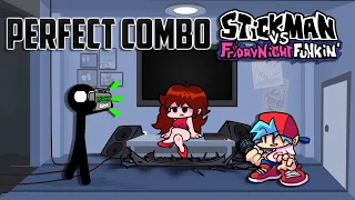 VS. Stickman - Perfect Combo [Hard Difficulty, All Cutscenes] - Friday Night Funkin'