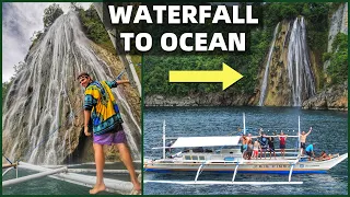 PHILIPPINES Hidden Ocean WATERFALL PARADISE In MASBATE! (Fighter Boys Best Island Trip)