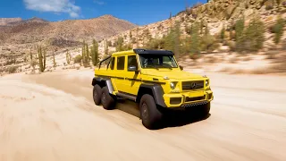 1750 hp Mercedes G63 AMG 6x6 2014 - Forza Horizon 5 - Gameplay (UHD) [4K60FPS]