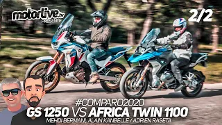AFRICA TWIN 1100 vs GS 1250 2020 (2/2) : LA HONDA OU LA BMW ? |