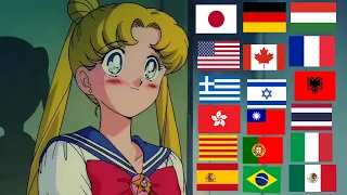 Mamoru termina con Usagi en diferentes doblajes HD