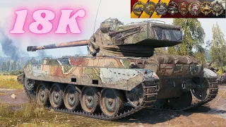 AMX 13 105 - 18K Spot + Damage & AMX 13 105 ??? World of Tanks,WoT tank battle