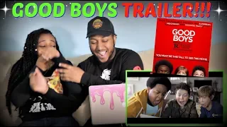 "GOOD BOYS" Red Band Trailer REACTION!!!
