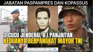 Pegang Tongkat Komando Paspampres dan Kopassus, Inilah 2 Mayor TNI Cucu Pahlawan D.I.Panjaitan