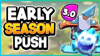 Top 10000 Ladder Push with 3.0 Xbow Cycle — Clash Royale